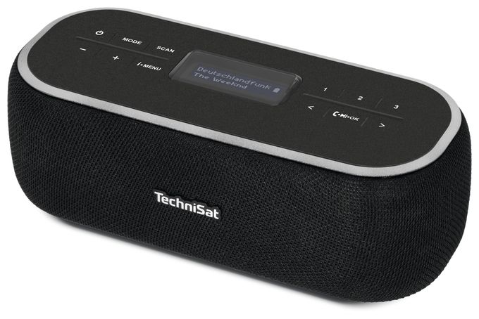 Bluetooth DAB+, UKW Radio Tragbar  DigitRadio BT1 (Schwarz) 