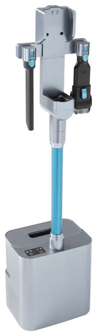 Handstaubsauger mit Staubbeutel bis 60 min Laufzeit 29,6 V HEPA  Technimax AS3 Plus (Blau, Silber) 