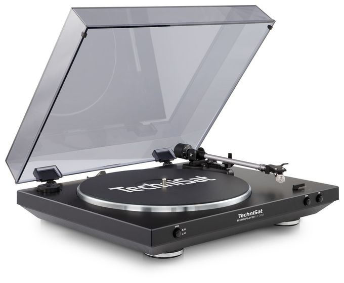 Audio-Plattenspieler mit Riemenantrieb  TechniPlayer LP 200 (Schwarz, Silber) 