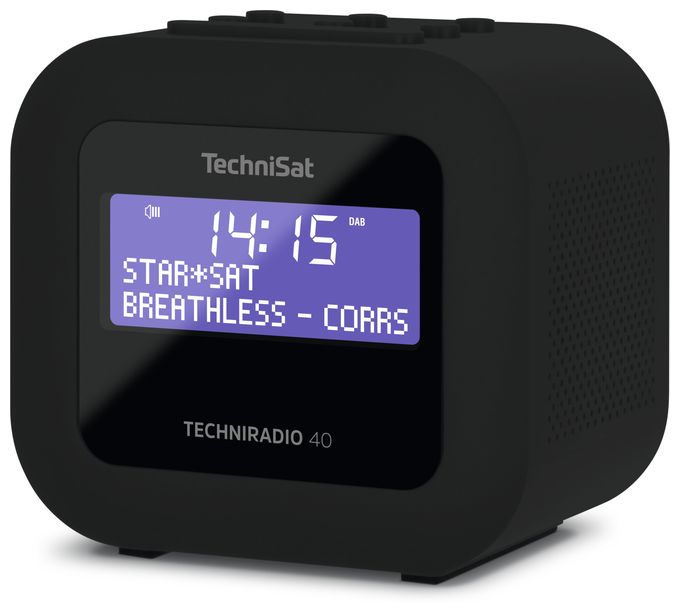 DAB+, FM Radio Persönlich  TechniRadio 40 (Schwarz) 