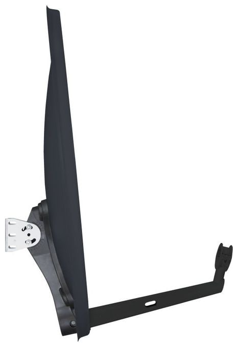70 cm Stahl Sat-Spiegel  TechniTenne 70 (Anthrazit) 