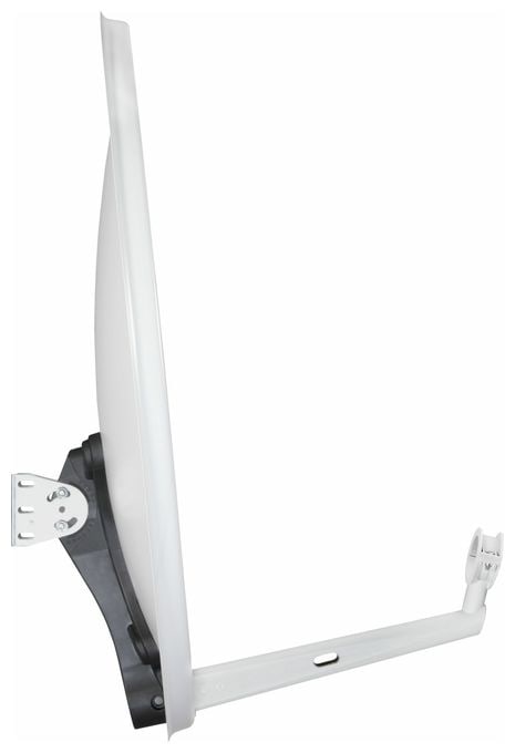 70 cm Stahl Sat-Spiegel  TechniTenne 70 (Grau) 