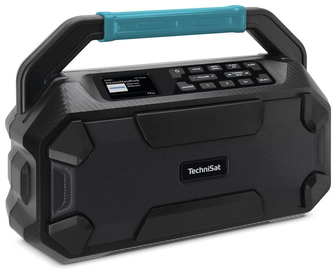 Bluetooth DAB+, FM Radio Tragbar IPX4  Viola 231OD (Schwarz) 