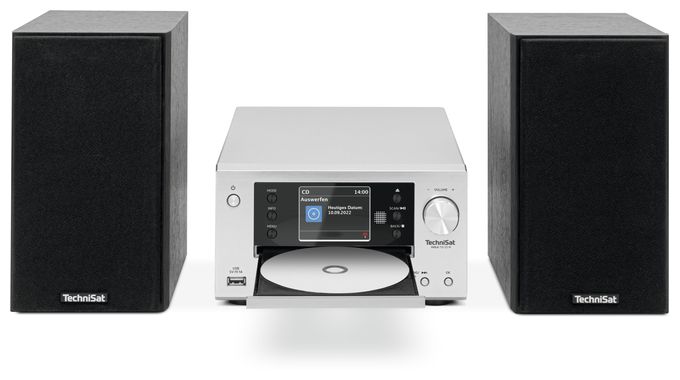 Bluetooth DAB+, FM Radio Internet  Viola 710 CD IR (Silber) 