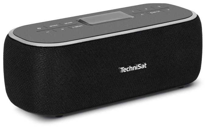 Bluetooth DAB+, FM Radio Tragbar  Viola BT1 (Schwarz, Grau) 