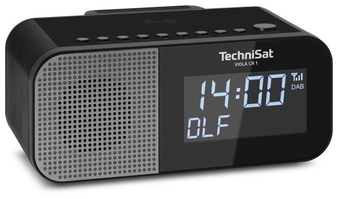 DAB+, FM, VHF Radio Persönlich  Viola CR1 (Schwarz) 