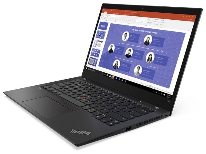 Full HD Notebook 35,6 cm (14 Zoll) 1920 x 1080 Pixel 256 GB SSD Windows 11 Pro Intel® Core™ i5 max. 4,4 GHz  Lenovo ThinkPad T14s Gen 2 (Intel) Refurbished (Schwarz) 