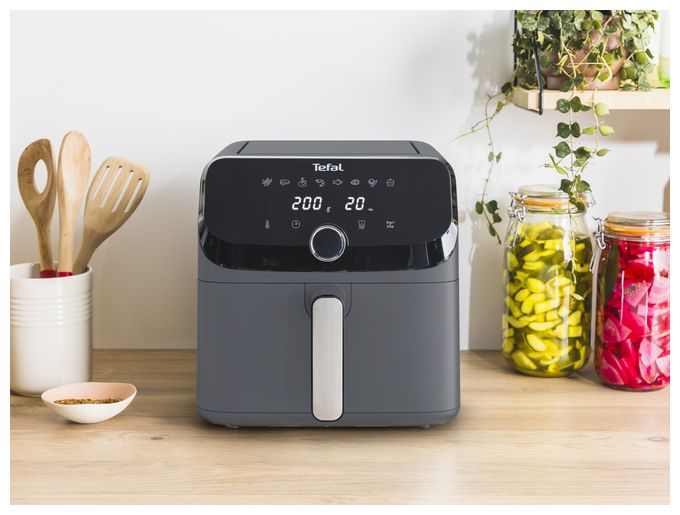 Heißluftfritteuse 7,5 l 2020 W  EY855BE0 Easy Fry Mega (Grau) 