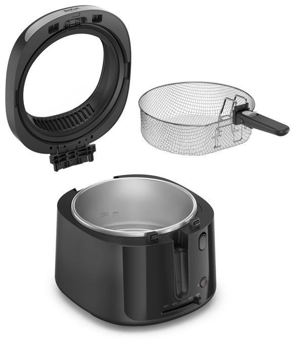 Fritteuse 2,1 l 1900 W  FF2528E0 Vision (Schwarz) 