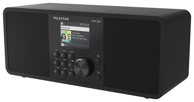 Bluetooth DAB+, FM Radio Internet  Top 250 (Schwarz) 