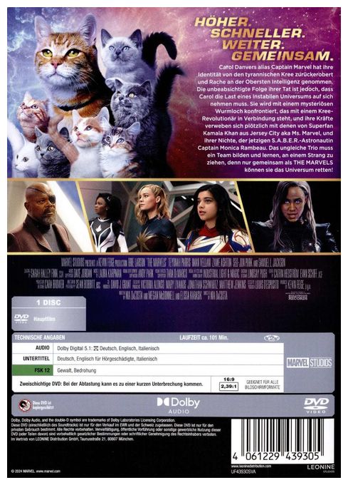 The Marvels (DVD) 