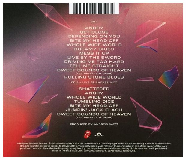 The Rolling Stones - Hackney Diamonds (Ltd. Live Edition 2CD) 
