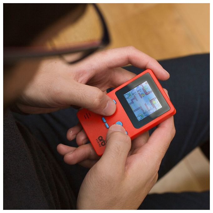  Retro Pocket Games mit über 100 Spielen (Rot) 