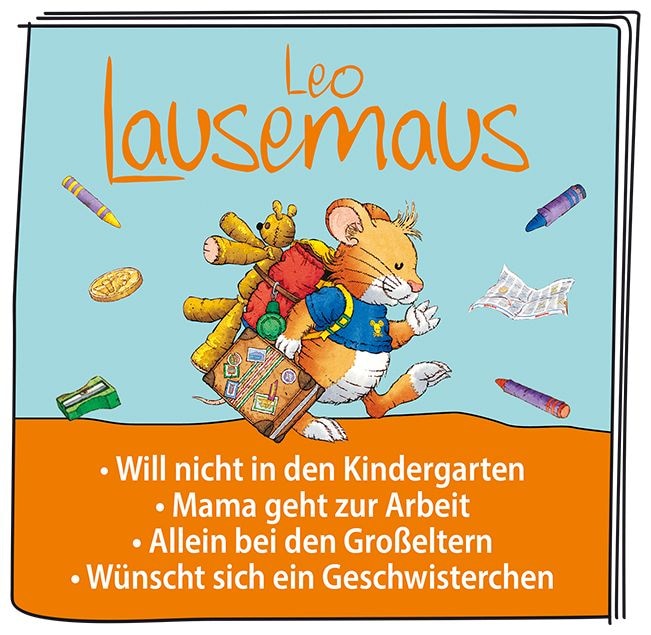  01-0157 Leo Lausemaus - Will nicht in den Kindergarten + Mama geht zur Arbeit + Allein bei den Großeltern + Wünscht sicht ein Geschwisterchen (Mehrfarbig) 