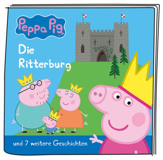  10000303 Peppa Pig – Die Ritterburg und 7 weitere Geschichten (Pink, Rot, Gelb) 