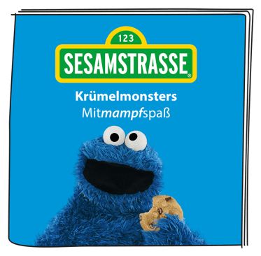  10000499 Sesamstraße Krümelmonsters Mitmampfspaß (Blau, Gelb) 