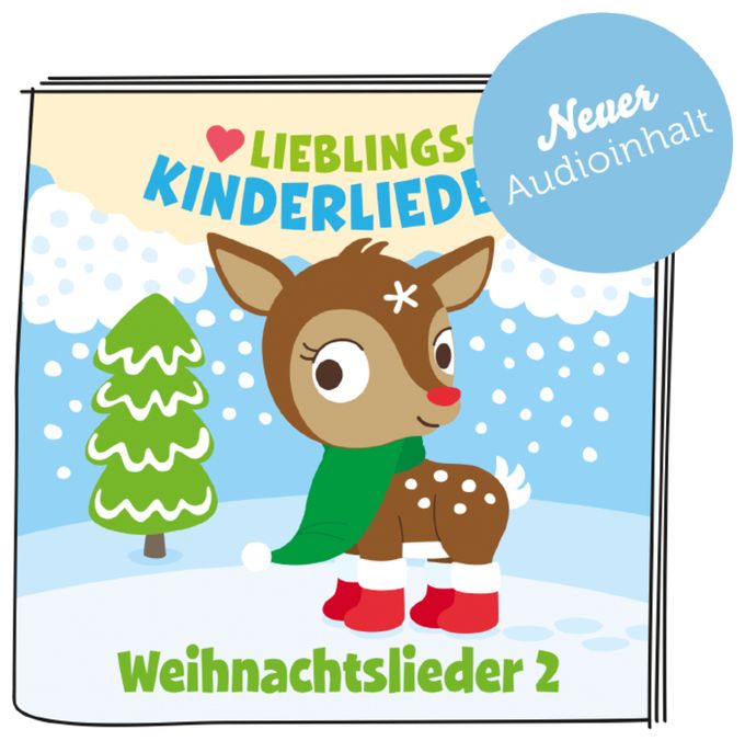 67 min  10001334 Lieblings-Kinderlieder – Weihnachtslieder 2 (Neuauflage 2022) (Mehrfarbig) 