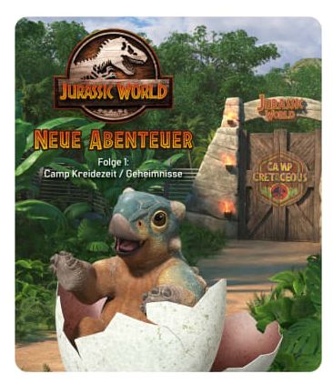 44 min  10001682 Jurassic World: Neue Abenteuer - Folge 1: Camp Kreidezeit / Geheimnisse (Blau, Weiß, Gelb) 