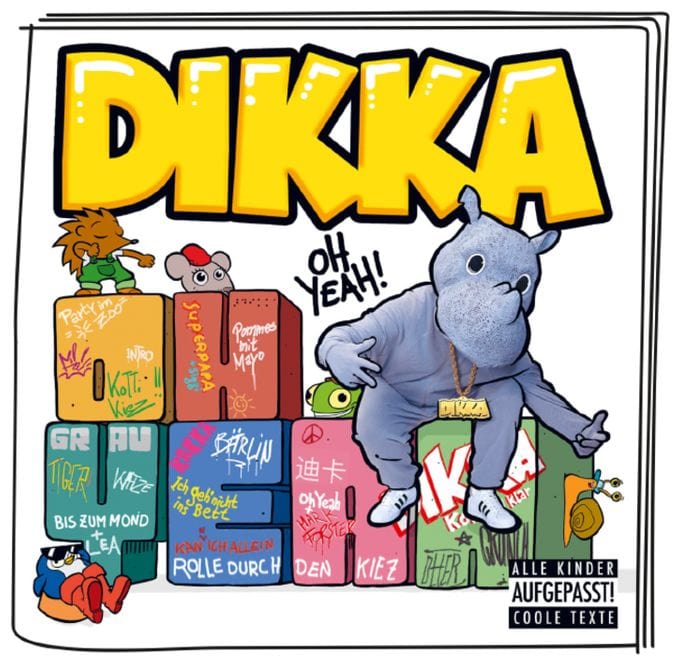  10001685 DIKKA - Oh Yeah! Spielfigur (Mehrfarbig) 
