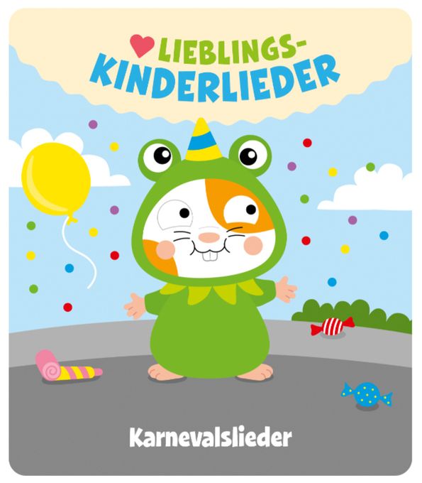50 min  10001987 Lieblings-Kinderlieder - Karnevalslieder (Mehrfarbig) 