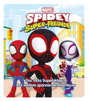 56 min  11000465 Marvel - Spidey und seine Super-Freunde - Doc Ocks Superoktopus & 3 weitere spannende Abenteuer (Schwarz, Rot) 