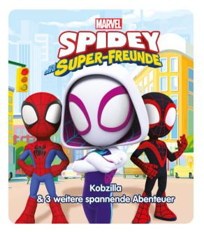 57 min  11000466 Marvel - Spidey und seine Super-Freunde - Kobzilla & 3 weitere spannende Abenteuer (Schwarz, Weiß) 