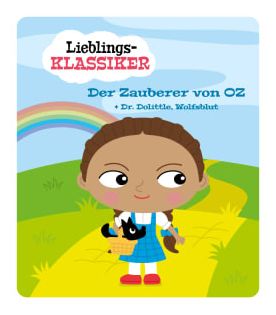 60 min  11000736 Lieblings-Klassiker - Der Zauberer von Oz + Dr. Dolittle, Wolfsblut (Mehrfarbig) 