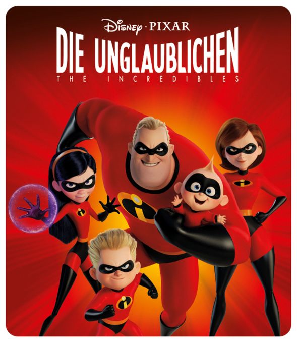 60 min  11000936  Disney Pixar - Die Unglaublichen – The Incredibles (Mehrfarbig) 