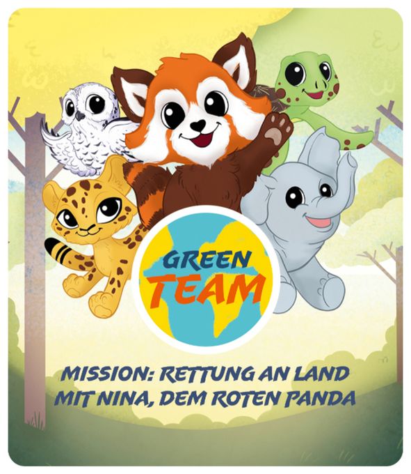 (Schwarz, Braun, Orange, Weiß) 11000976 Green Team - Mission: Rettung an Land mit Nina dem roten Panda 