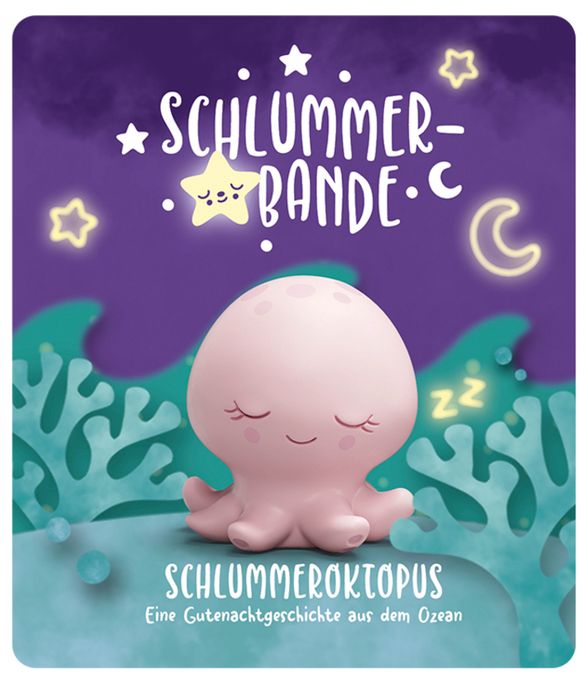 40 min  11001329 Schlummeroktopus - Gutenachtgeschichte aus dem Ozean (Pink) 