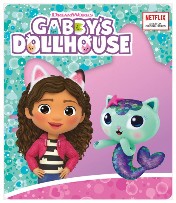 50 min  11001623 Gabby's Dollhouse Mercat (Mehrfarbig) 