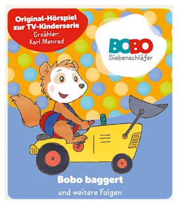  11002281 Bobo Siebenschläfer: Bobo baggert und weitere Folgen (Mehrfarbig) 