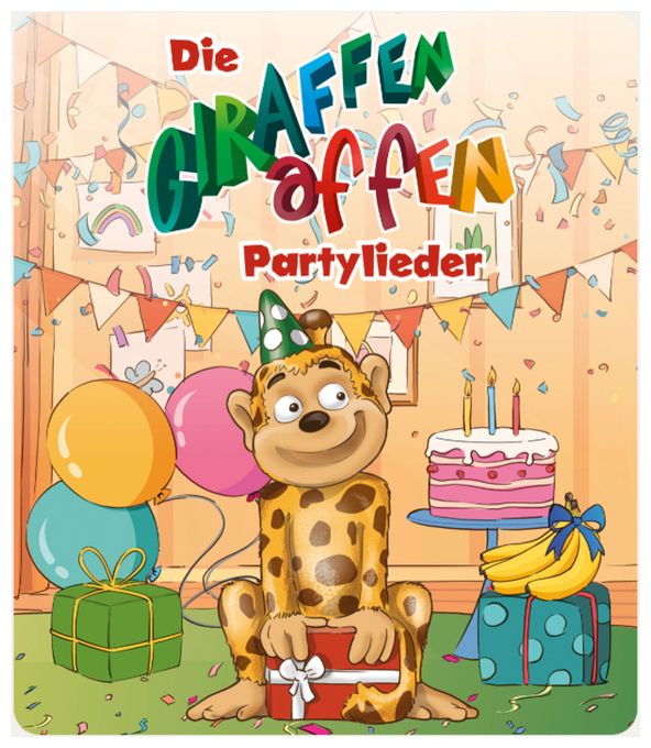 60 min  11002526 Giraffenaffen: Partylieder (Orange, Rot, Gelb) 