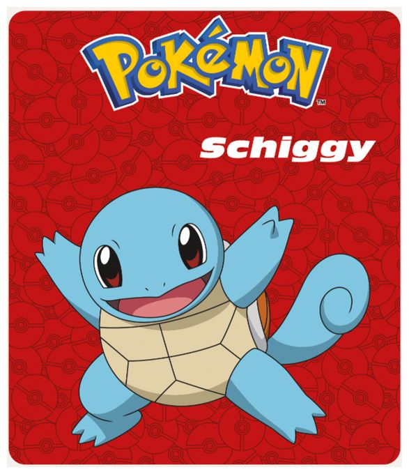 67 min (Schwarz, Blau, Weiß, Braun, Beige) 11003819 Pokemon - Schiggy 