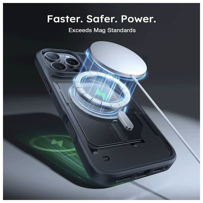 Cover für Apple iPhone 16 Plus  Guardian MagSafe (Schwarz) 