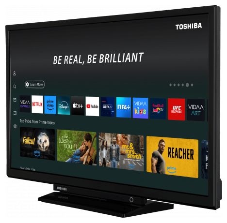 LED 61 cm (24 Zoll) Fernseher HD-ready VESA 75 x 75 mm 24WV3F63DA 