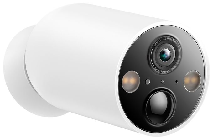 2560 x 1440 Pixel IP-Sicherheitskamera IP66 Außen Nachtsicht  Tapo C425 (Weiß) 