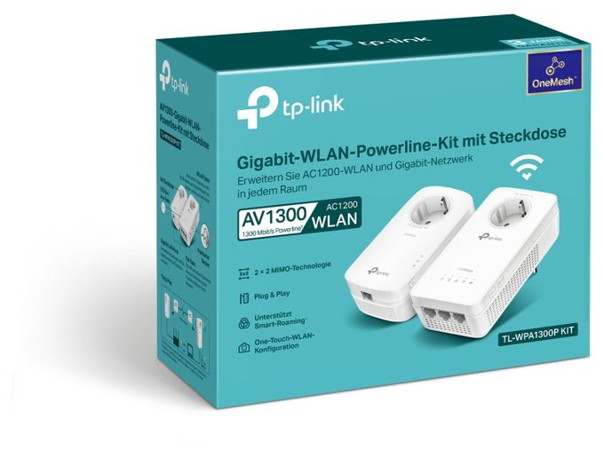 1300 Mbit/s WiFi 5 TL-WPA1300PKIT 