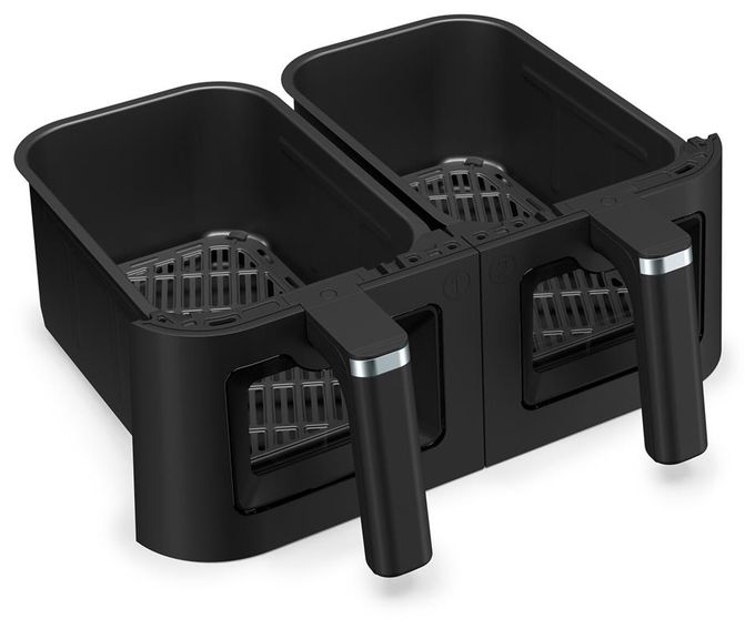 Doppel Heißluftfritteuse 9 l 2500 W  FR-9075 (Schwarz) 
