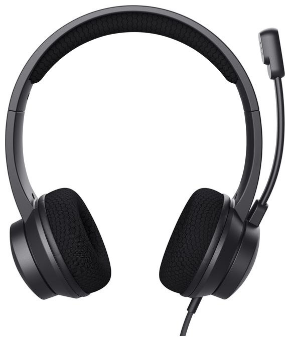 Ohraufliegender Kopfhörer Kabelgebunden USB Typ-A  Ayda (Schwarz) 