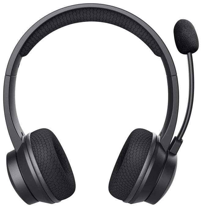 Ohraufliegender Bluetooth Kopfhörer kabelgebunden&kabellos USB Typ-C  Ayda (Schwarz) 