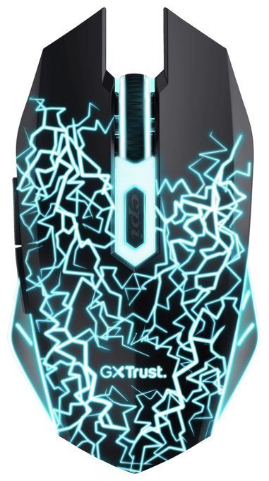 2000 DPI Gaming Maus Optisch  GXT107 Izza (Schwarz) 