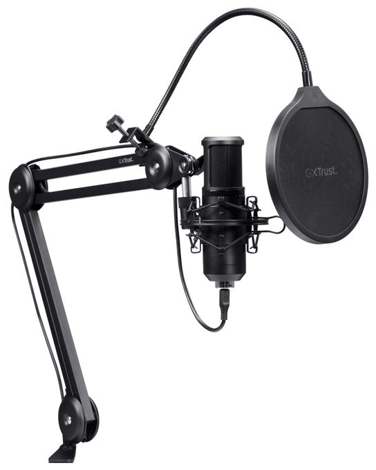 Kabelgebunden Podcast-Mikrofon USB  GXT270 Emita II+ (Schwarz) 