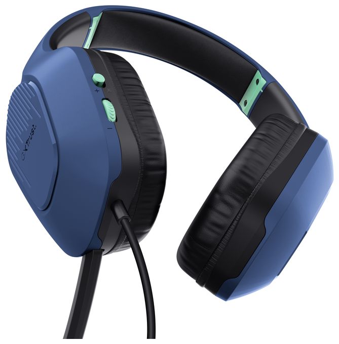Over Ear Kopfhörer Kabelgebunden  GXT415B Zirox (Blau) 