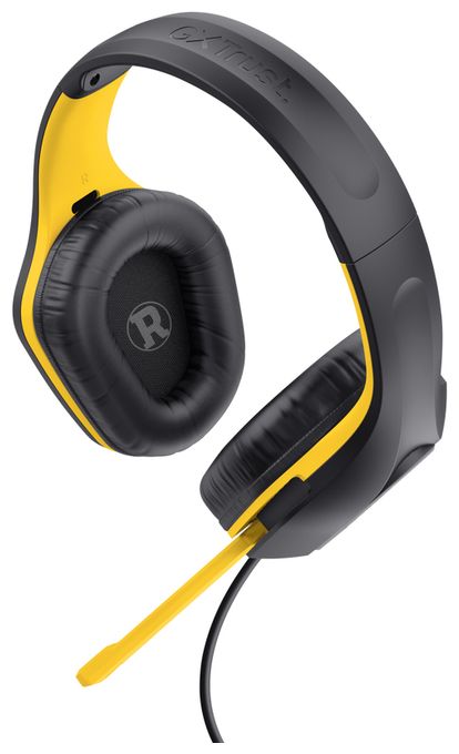 Over Ear Kopfhörer Kabelgebunden  GXT415BM Zirox Batman (Schwarz, Gelb) 