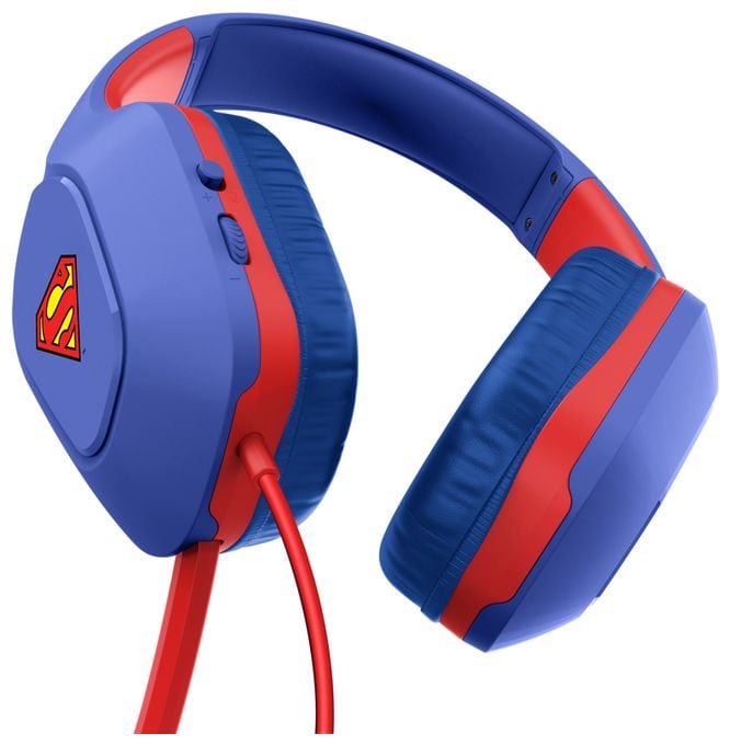 Over Ear Kopfhörer Kabelgebunden  GXT415SM Zirox (Blau, Rot) 