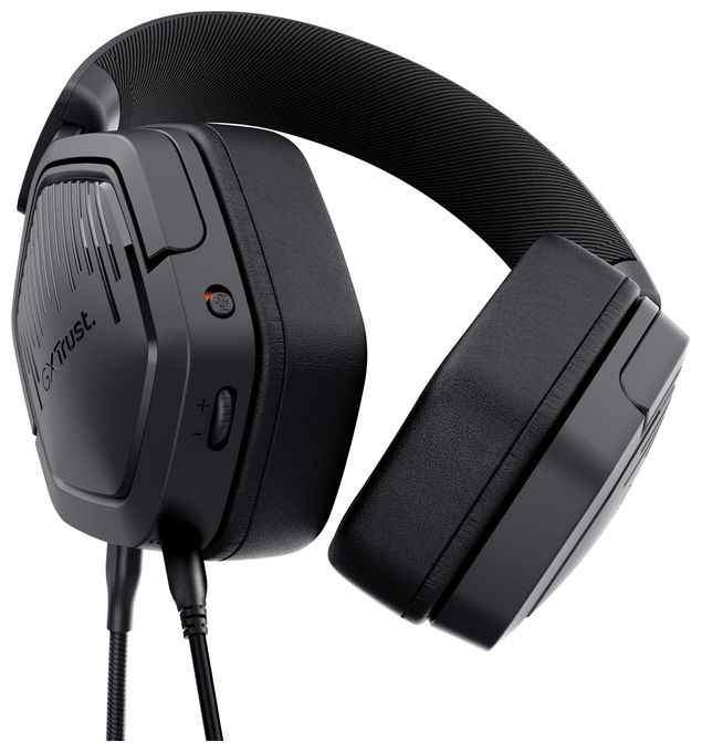 Over Ear Kopfhörer Kabelgebunden  GXT492 Carus (Schwarz) 