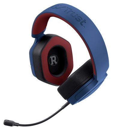 Over Ear Kopfhörer Kabelgebunden  GXT492SM Carus (Blau, Rot) 
