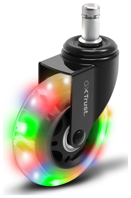 Nachlaufrad  GXT701 Gel Rollen für Gaming-Stuhl (Schwarz) 