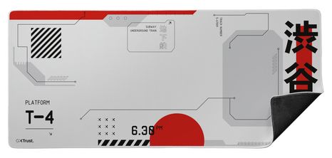 Mauspad (Schwarz, Grau, Rot, Weiß) GXT759 XXL 